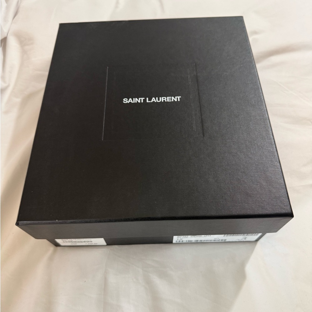 SAINT LAURENT OPYUM SANDAL HEELS - Picture 10 of 10
